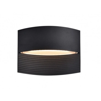Lotus kinkiet LED 8,5W 580lm 3000K IP54 czarny 5193201012 Lutec
