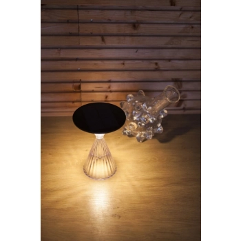 Miyi Solar lampa stojąca LED 2,6W 390lm 3000K IP54 czarny