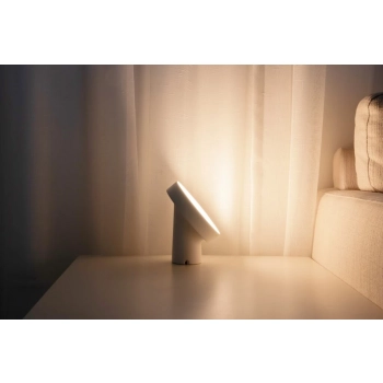 Moa lampka stołowa LED 9,7W 450lm RGBW biała