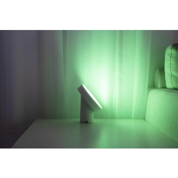 Moa lampka stołowa LED 9,7W 450lm RGBW biała