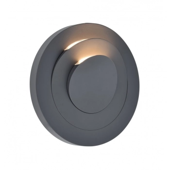Moov kinkiet LED 7,8W 550lm 3000K IP54 szary 5137701118 Lutec