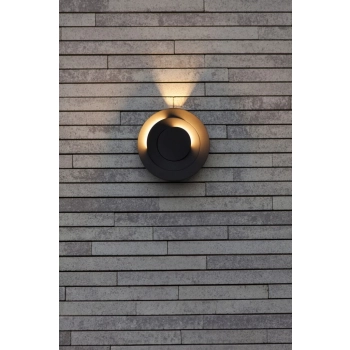 Moov kinkiet LED 7,8W 550lm 3000K IP54 szary