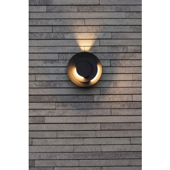 Moov kinkiet LED 7,8W 550lm 3000K IP54 szary