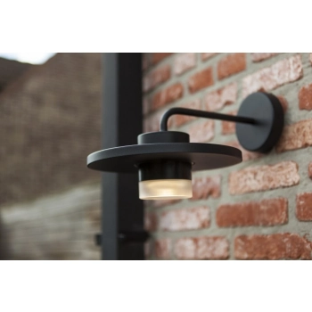 Plato kinkiet LED 7W 1000lm 3000K IP54 czarny