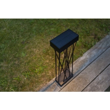 Spido Solar słupek LED 10,5W 900lm 3000K IP54 czarny
