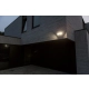 Chimera kinkiet LED 21W 2350lm 5000K IP54 czarny z czujnikiem ruchu