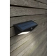 Wings Solar kinkiet LED 3,7W 500lm 5000K IP44 czarny z czujnikiem ruchu