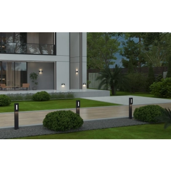 Arteo kinkiet LED 9,5W 600lm CCT IP65 czarny