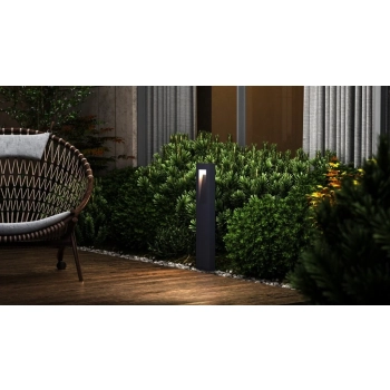 Arteo lampa stojąca LED 12W 600lm CCT IP65 czarna