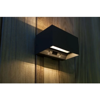 Gemini kinkiet LED 10,5W 1200lm 3000K IP54 szary