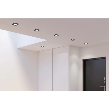 Rina lampa wbudowywana IP65 LED 7,7W 490lm CCT czarna