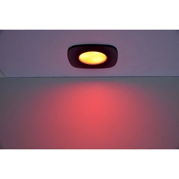 Rina lampa wbudowywana IP65 LED 7,7W 490lm CCT czarna