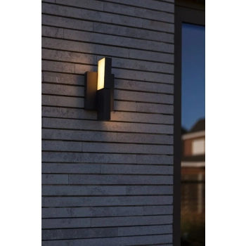 Twisto kinkiet LED 13W 1000lm CCT IP65 szary