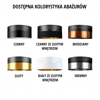 zestawienie abażurów