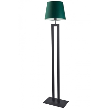 Vegas lampa podłogowa 1xE27 czarny zielony Lysne