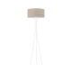 Paryż Eco lampa podłogowa 1xE27 stelaż biały abażur dąb bielony Lysne