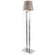 Vegas lampa podłogowa 1xE27 srebrny beton Lysne