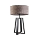 Thor lampka stołowa 1xE27 abażur beton, stelaż (biały, czarny, srebrny)