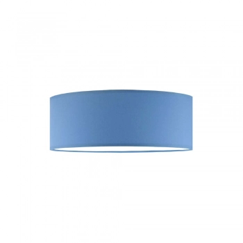 Dubaj 40cm lampa sufitowa E27 abażur niebieski Lysne
