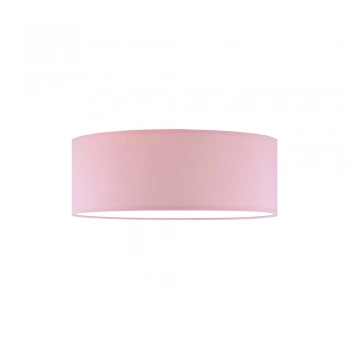 Dubaj 40cm lampa sufitowa E27 abażur różowy Lysne