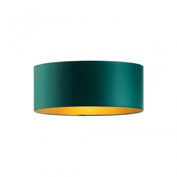 Dubaj Gold 30cm lampa sufitowa E27 abażur zielono - złoty Lysne