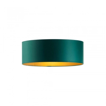 Dubaj gold 40cm lampa sufitowa E27 abażur zielono-złoty Lysne