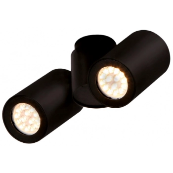 Barro II lampa sufitowa GU10 C0114 czarna MAXlight