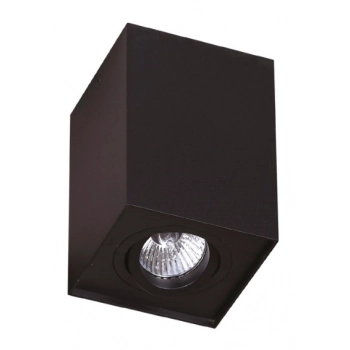 Basic Square Black lampa sufitowa GU10 C0071 czarna MAXlight