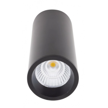 Long lampa sufitowa okrągła LED C0154 czarna MAXlight