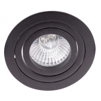 Signal I lampa sufitowa wbudowywana GU10 H0086 czarna MaxLight