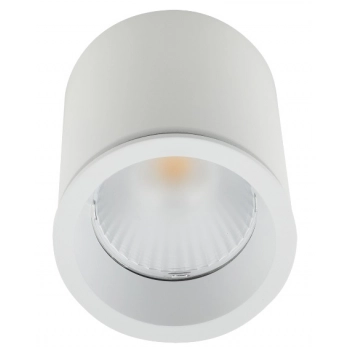 Tub lampa sufitowa okrągła LED C0155 biała MAXlight