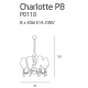Charlotte lampa wisząca E14 P0110