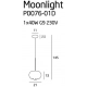 Moonlight lampa wisząca mini