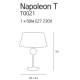 Napoleon lampka biurkowa E14 T0021