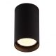 Pet Round New lampa sufitowa GU10 C0142 czarna MAXlight