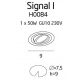 Signal I lampa sufitowa GU10 H0084 biała
