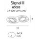 Signal II lampa sufitowa GU10 H0083 biała