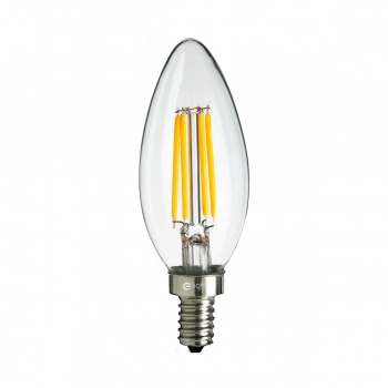 Żarówka filamentowa LED 4W świeczka E14 2700K EKZF990 Milagro