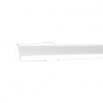 Profil aluminiowy narożny biały typ c 1m z kloszem mlecznym EKPR9320