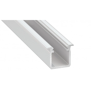 Profil aluminiowy biały typ g 1m z kloszem mlecznym EKPR8774 Milagro