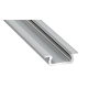 Profil aluminiowy srebrny typ z 2m z kloszem mlecznym EKPR0095 Milagro