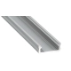 Profil aluminiowy srebrny typ d 2m z kloszem mlecznym EKPR0088 Milagro