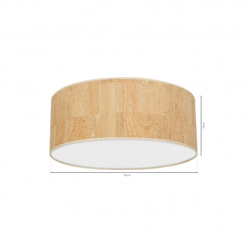 Cork White lampa sufitowa 2xE27 MLP7520