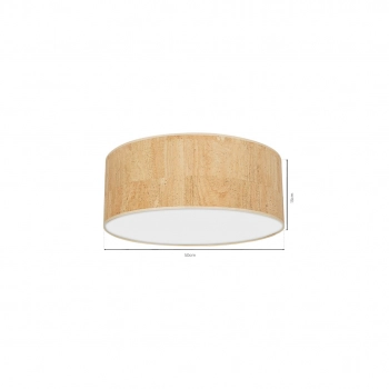 Cork White lampa sufitowa 3xE27 MLP7521