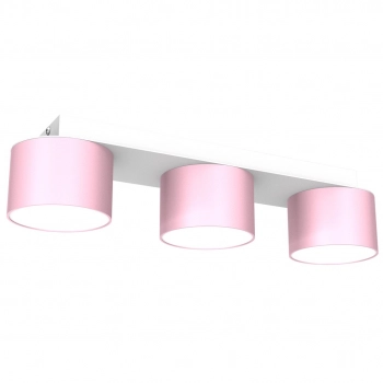 Dixie 3 Pink White lampa sufitowa 3xGX53 MLP7555 Milagro