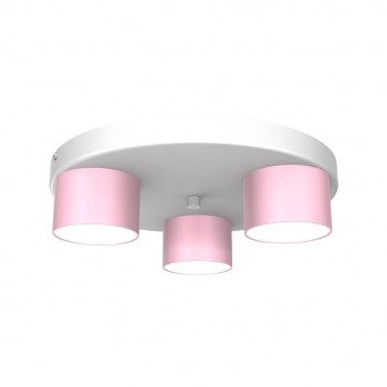 Dixie 3 Pink White lampa sufitowa 3xGX53 MLP7556 Milagro