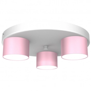 Dixie 3 Pink White lampa sufitowa 3xGX53 MLP7556 Milagro