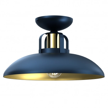 Felix Navy Blue Gold lampa sufitowa 1xE27 MLP7713 Milagro