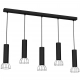 Dante Black Silver lampa wisząca 5xGU10 MLP7361