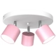 Dixie Pink lampa sufitowa spot 3xGX53 MLP7612 Milagro